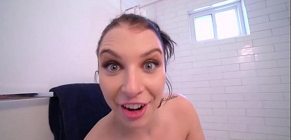  Big boobed stepmom Ivy Lebelle fucked in the shower